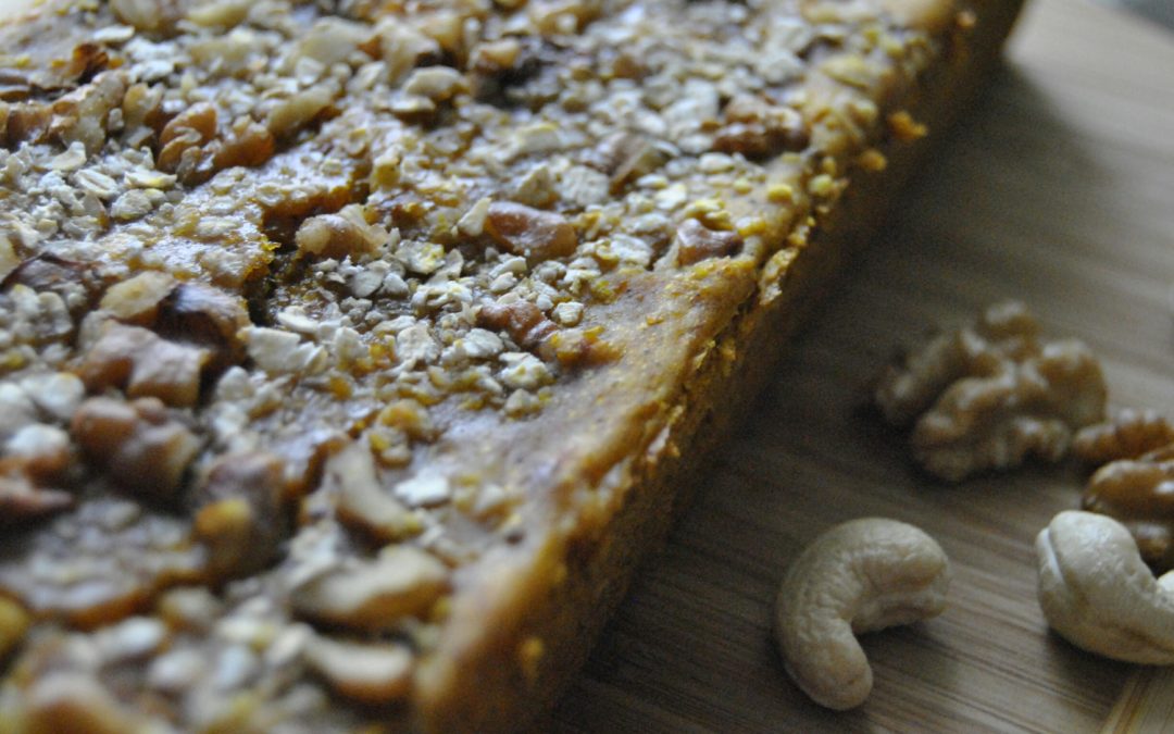 Saftiges Kürbis Bananenbrot