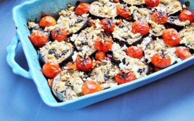 Gemüseauflauf mit Ziegenkäse